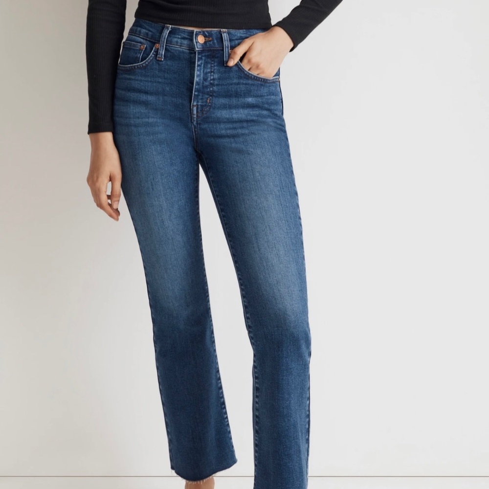 Madewell Mid-Rise Kick Out Jeans